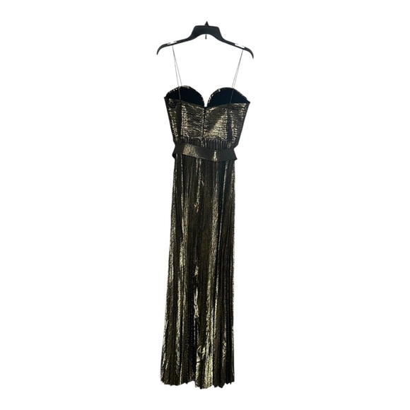 Rebecca Valance Gold Josie Gown. Sz: 6 - Picture 6 of 12